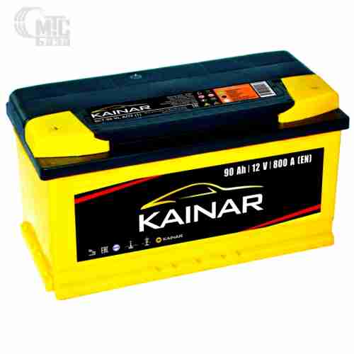 Аккумулятор  KAINAR 6СТ-90 Аз Standart+ 353х175х190  мм EN800 А